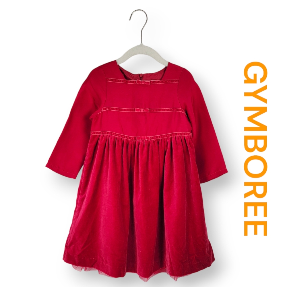 NWT Gymboree Red Long Sleeve Dress